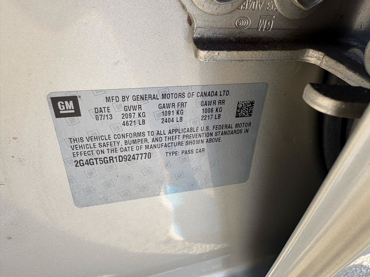 Used 2013 Buick Regal Premium FWD image 13
