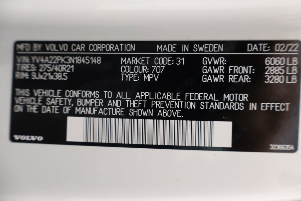 Used 2022 Volvo XC90 T6 Momentum w/ Advanced Package image 24