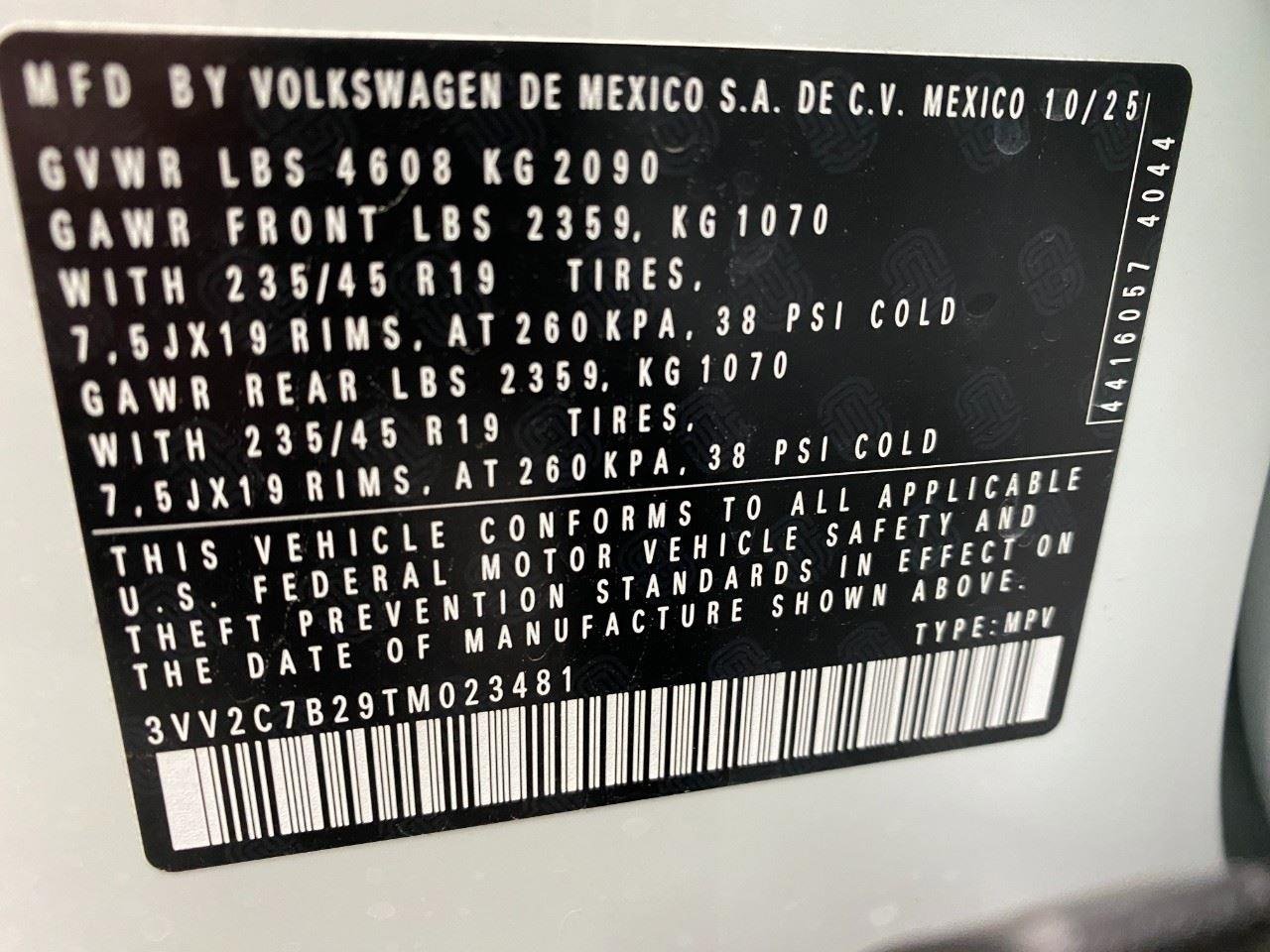 New 2026 Volkswagen Taos SE AWD/4WD image 60