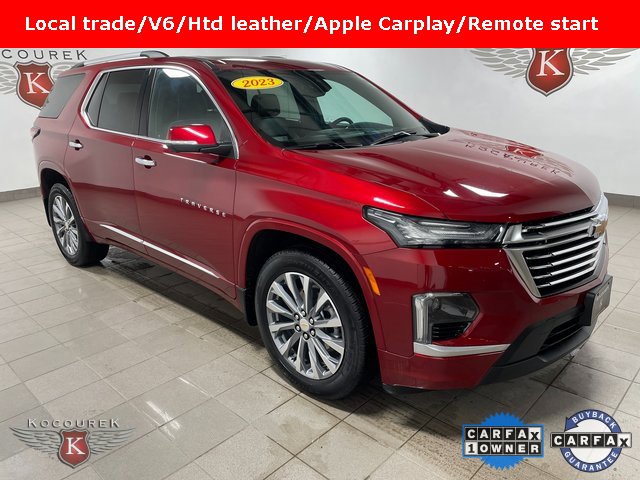 Used 2023 Chevrolet Traverse Premier w/ LPO, Floor Liner Package image 1