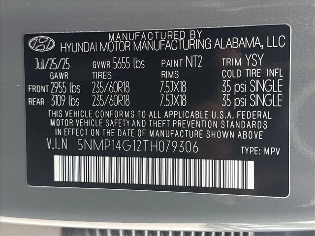New 2026 Hyundai Santa Fe SE FWD image 20