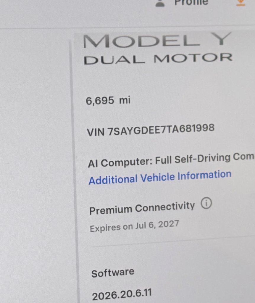 Used 2026 Tesla Model Y Long Range AWD/4WD image 11