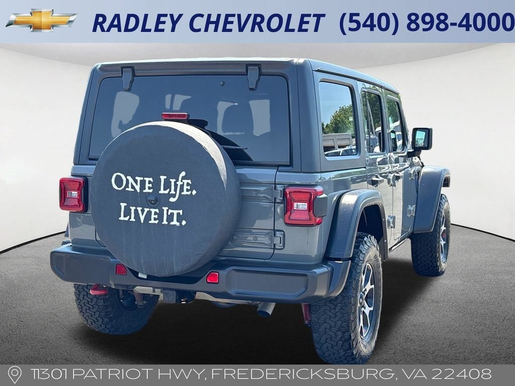 Used 2021 Jeep Wrangler Unlimited Rubicon w/ LED Lighting Group AWD/4WD image 20