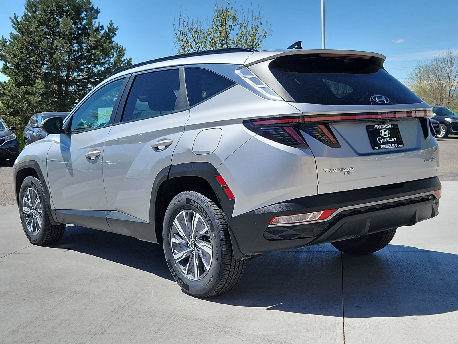 Used 2023 Hyundai Tucson Blue AWD/4WD image 3