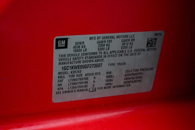 Used 2016 Chevrolet Silverado 2500 LTZ w/ Duramax Plus Package AWD/4WD image 54