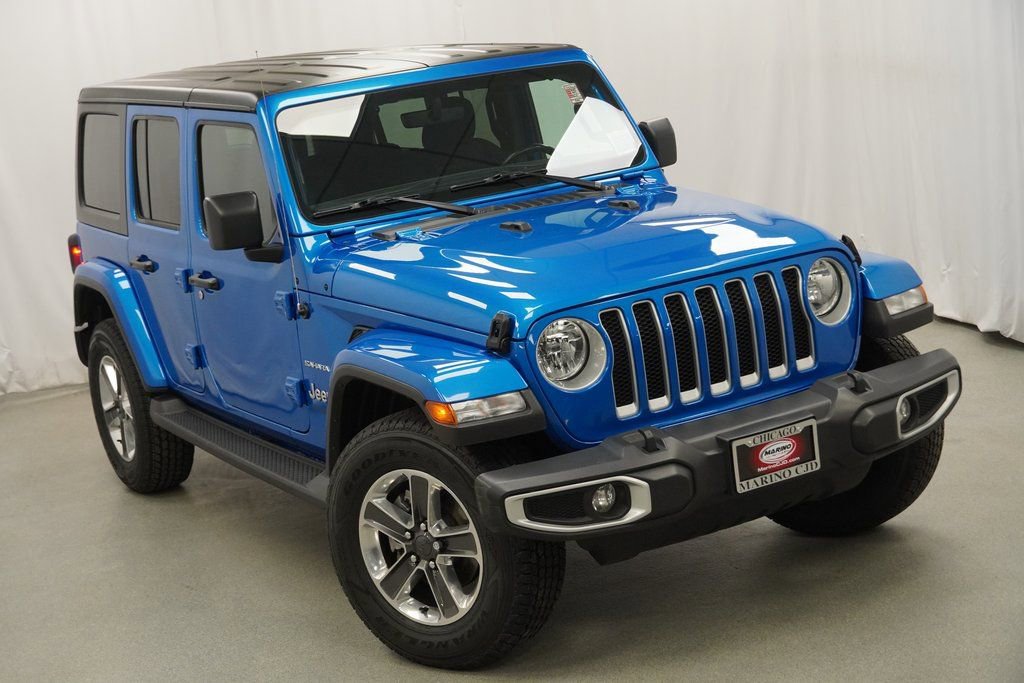 Certified 2022 Jeep Wrangler Unlimited Sahara w/ Cold Weather Group image 8