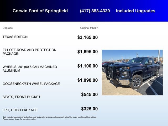 Used 2023 Chevrolet Silverado 2500 LT w/ Texas Edition image 5