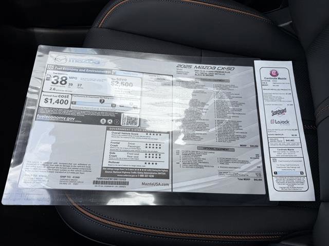 New 2025 MAZDA CX-50 2.5 Hybrid w/ Weather Package image 36