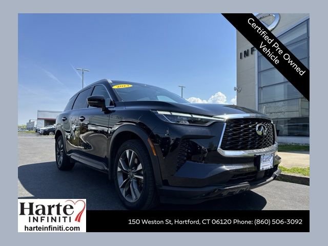 Certified 2023 INFINITI QX60 Luxe w/ Performance Audio Package AWD/4WD image 1