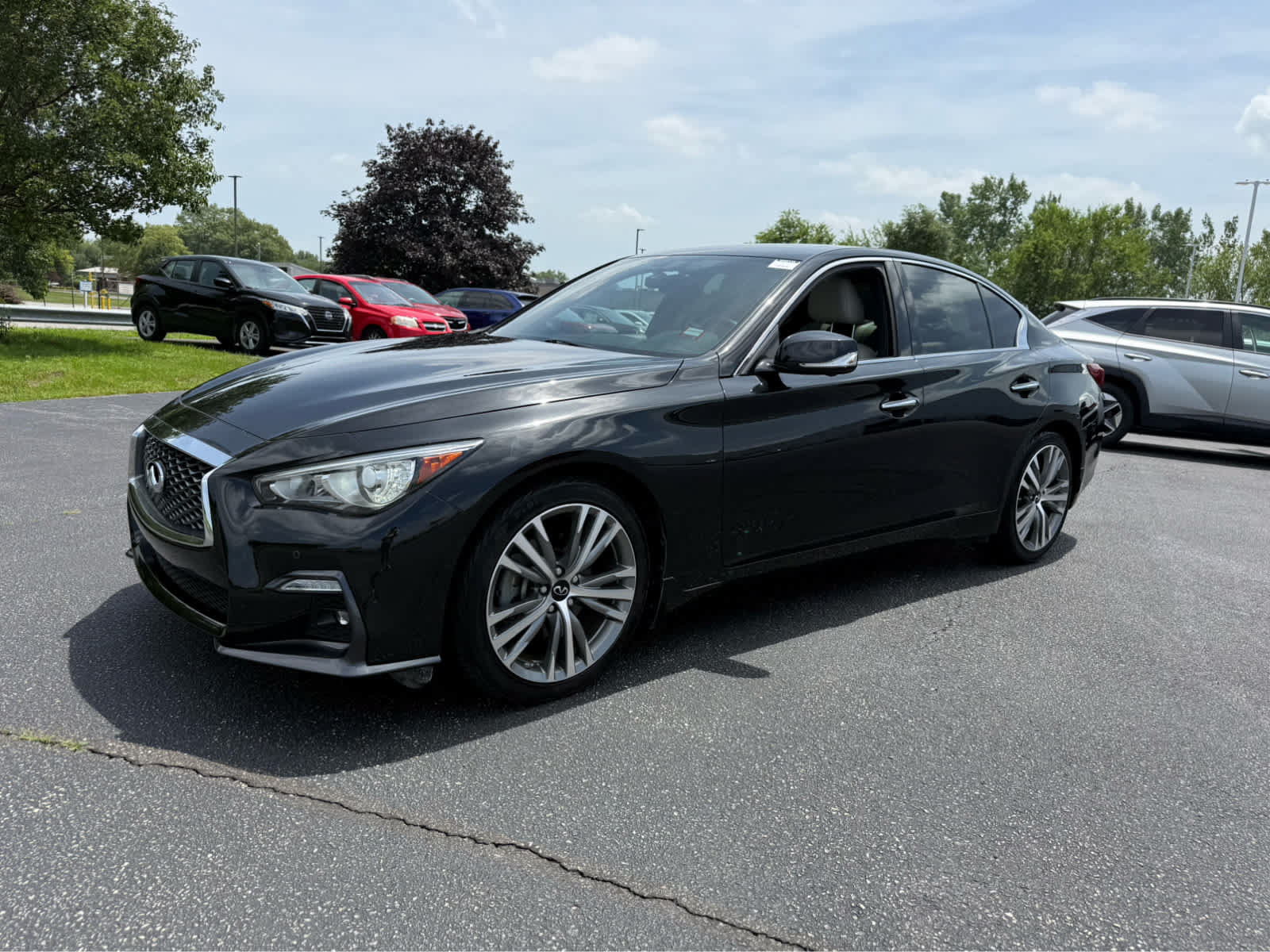 Used 2021 INFINITI Q50 Sensory w/ Cargo Package AWD/4WD image 3
