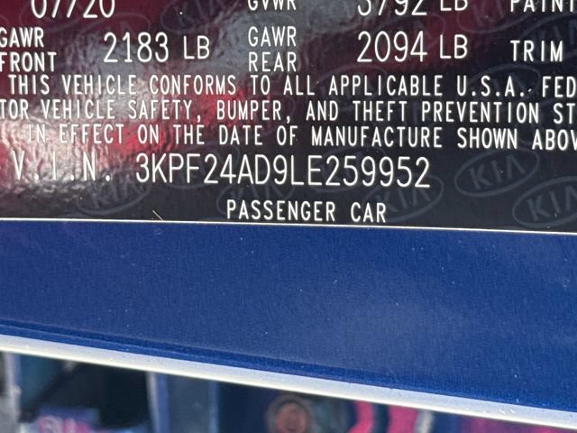 Used 2020 Kia Forte LXS FWD image 32