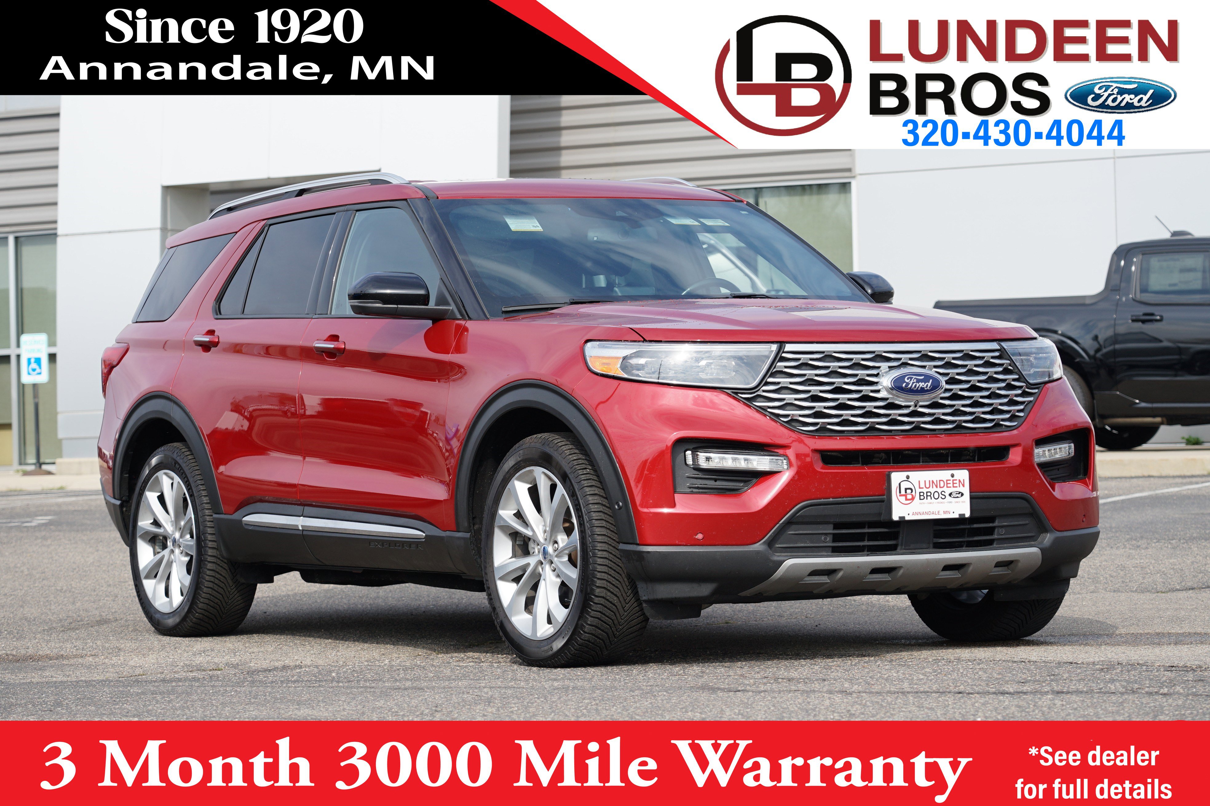 Used 2021 Ford Explorer Platinum w/ Equipment Group 601A image 1