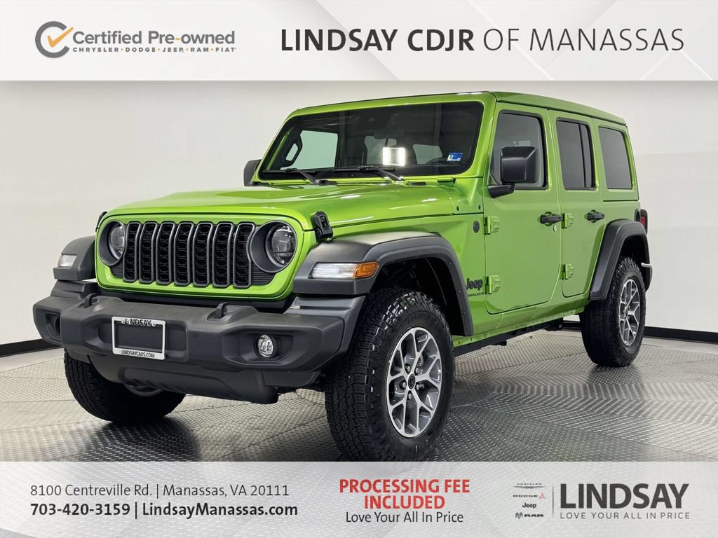 Used 2025 Jeep Wrangler Unlimited Sport AWD/4WD image 5