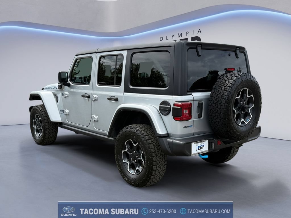 Used 2023 Jeep Wrangler Unlimited Rubicon 4xe AWD/4WD image 3