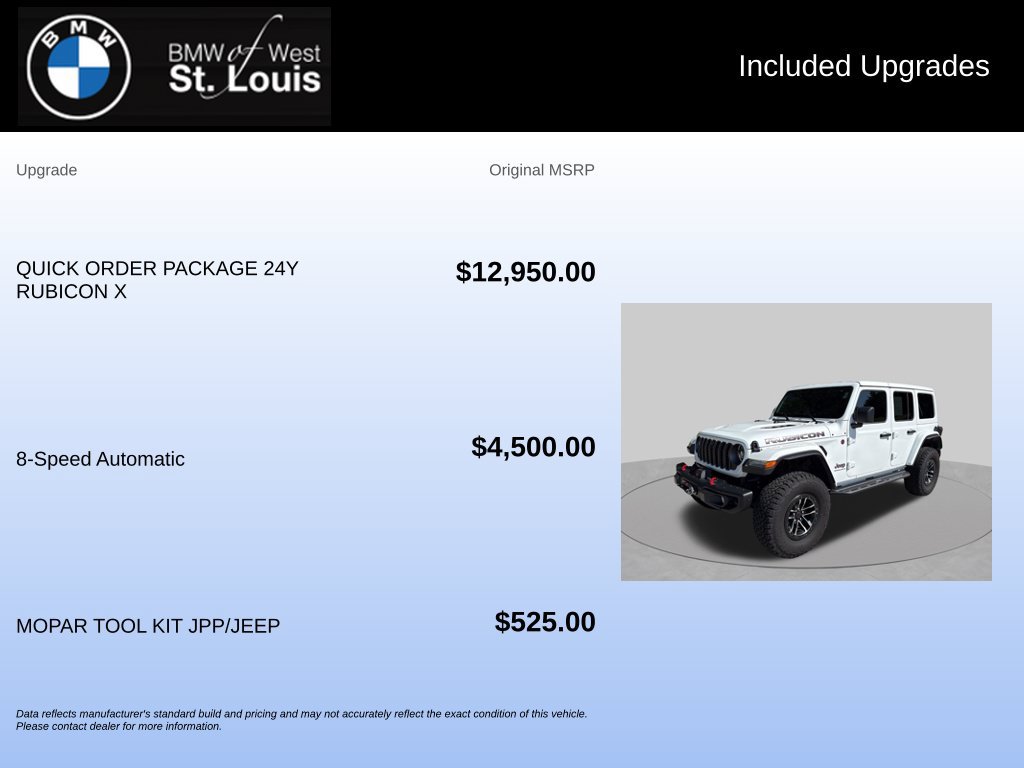 Used 2025 Jeep Wrangler Unlimited Rubicon AWD/4WD image 20