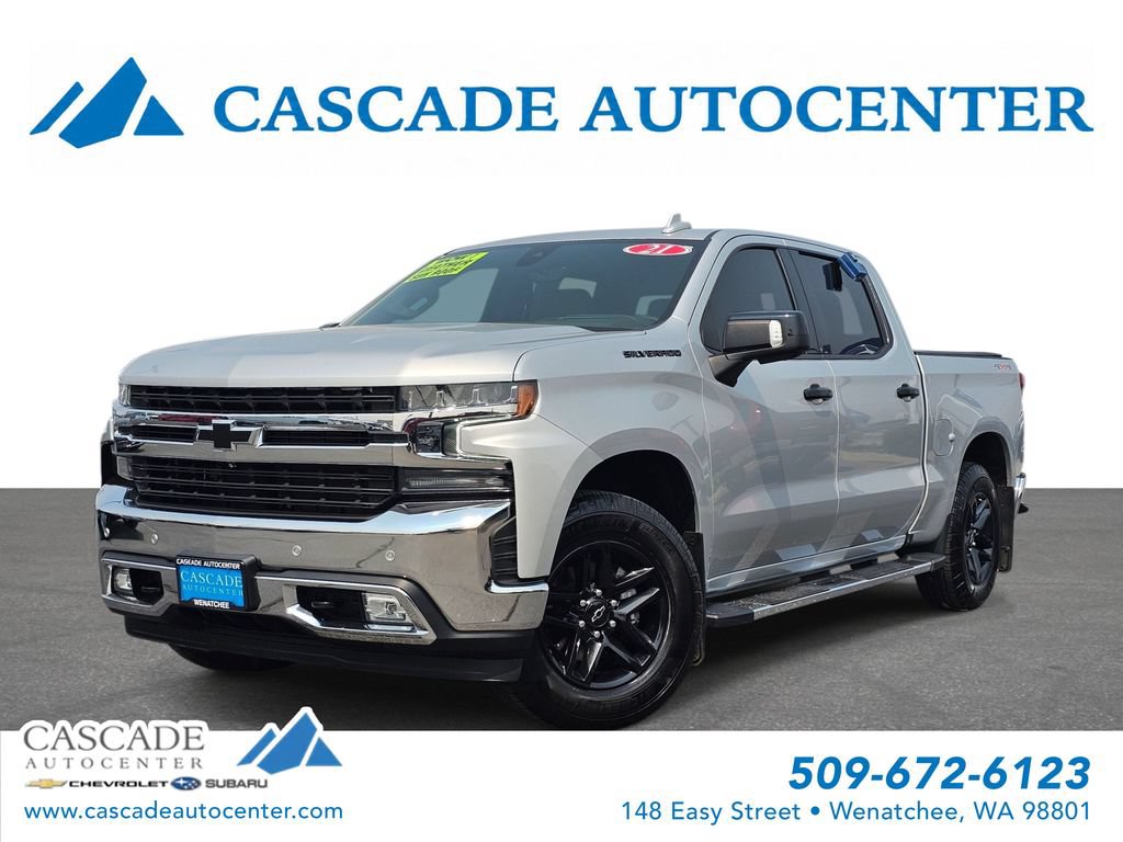 Certified 2021 Chevrolet Silverado 1500 LTZ w/ LTZ Premium Package AWD/4WD image 1