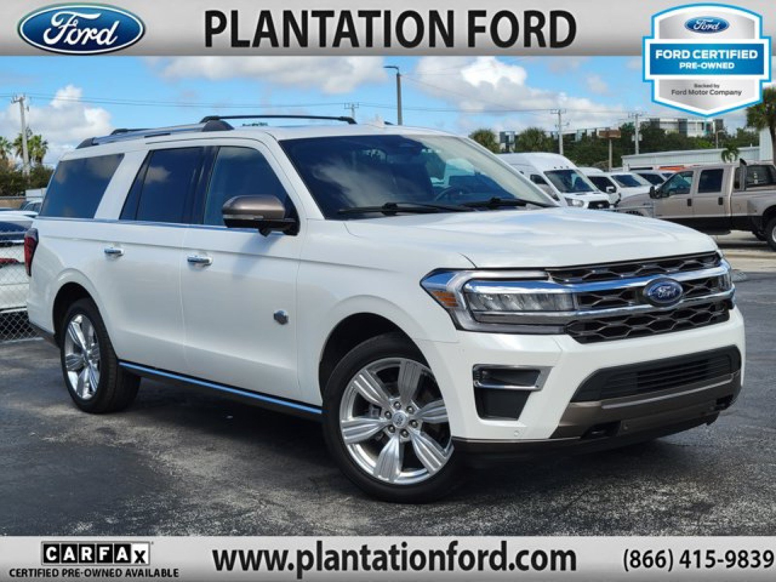 Certified 2024 Ford Expedition Max King Ranch AWD/4WD image 1