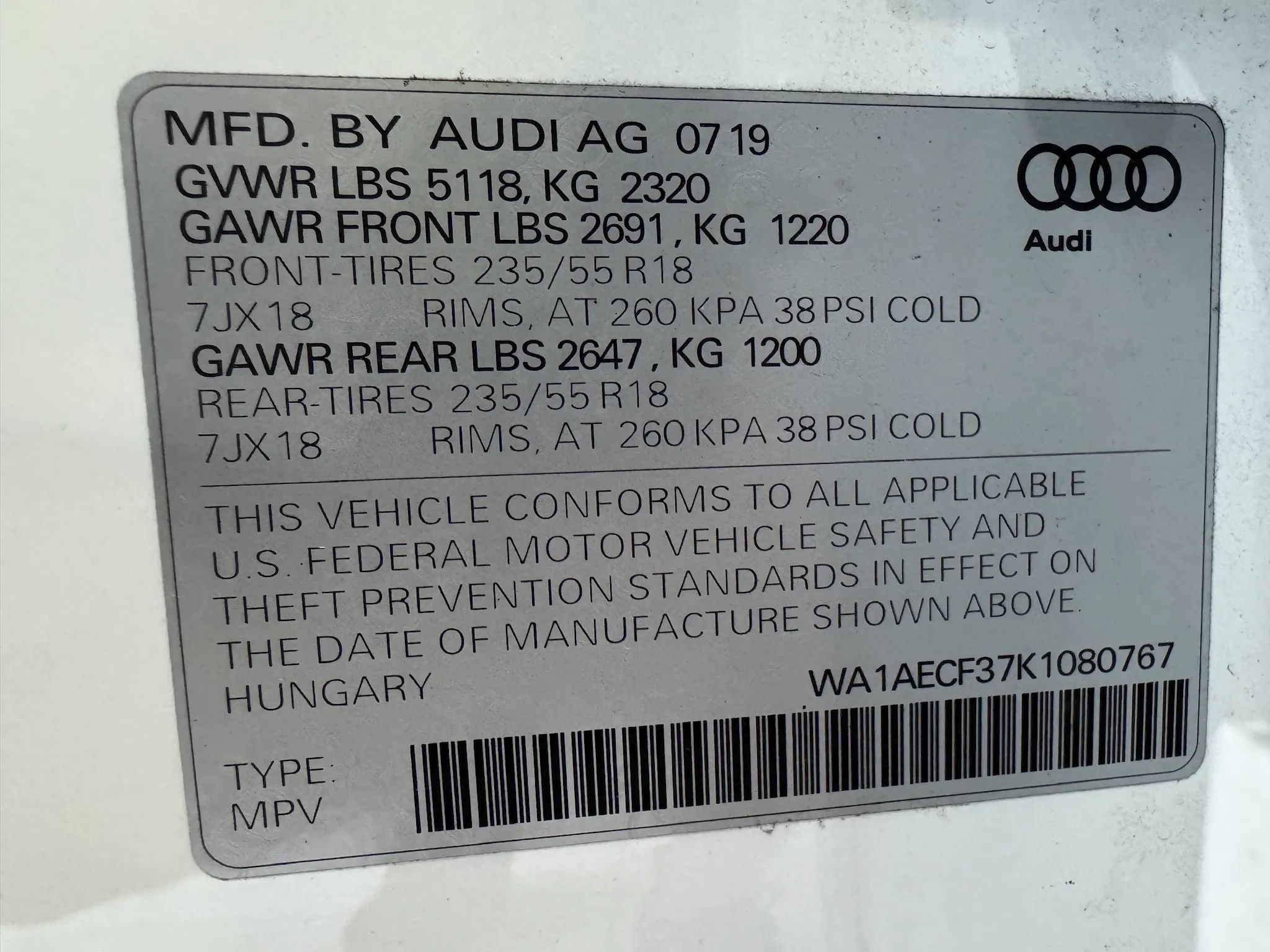 Used 2019 Audi Q3 2.0T Premium w/ Convenience Package AWD/4WD image 34