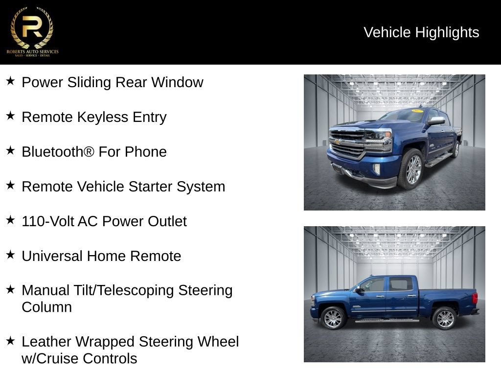 Used 2017 Chevrolet Silverado 1500 High Country RWD image 19