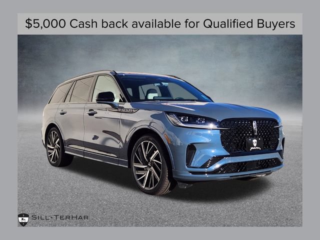 New 2026 Lincoln Aviator Black Label w/ Jet Appearance Package AWD/4WD 360° Tour