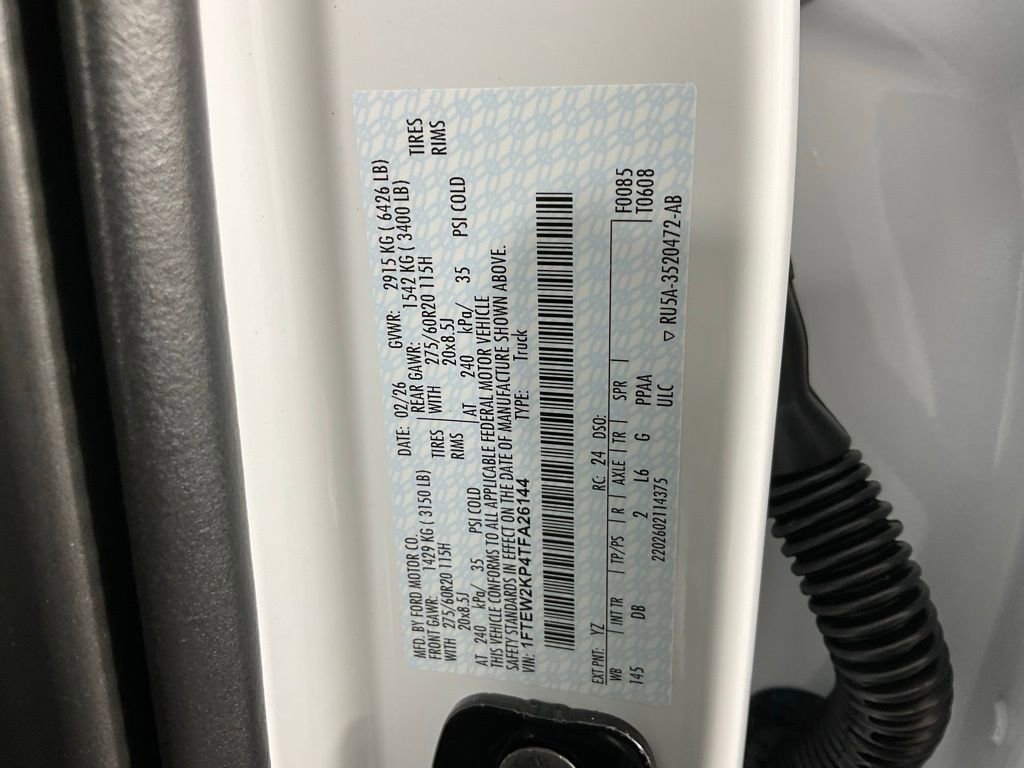 New 2026 Ford F150 STX w/ Equipment Group 200A RWD image 26