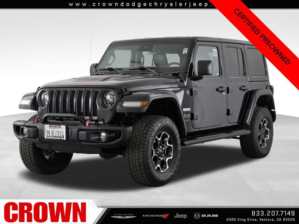 Certified 2020 Jeep Wrangler Unlimited Rubicon w/ Quick Order Package 28Y Recon image 3