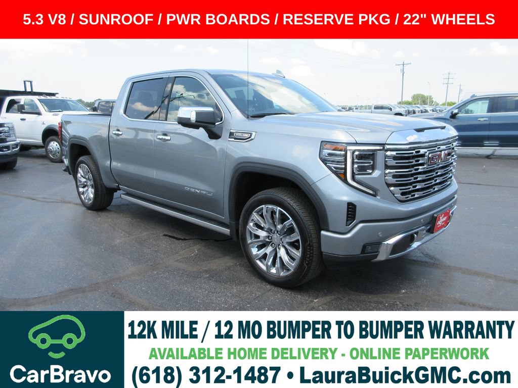 Certified 2024 GMC Sierra 1500 Denali w/ Denali Reserve Package AWD/4WD image 1