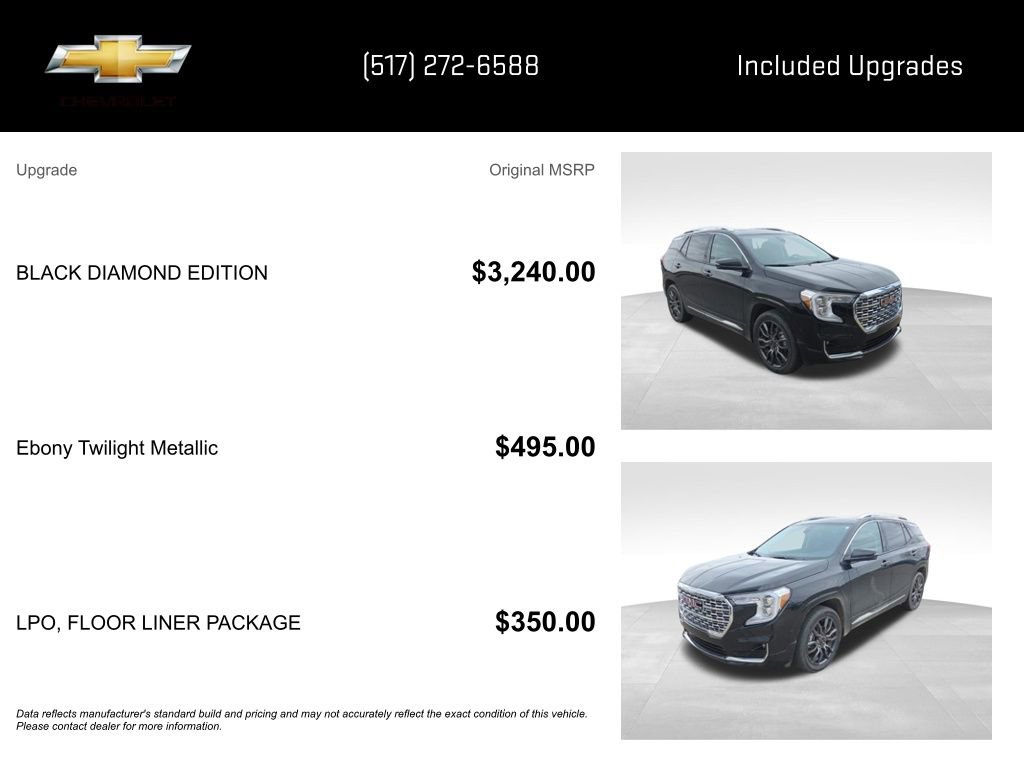 Used 2024 GMC Terrain Denali w/ Black Diamond Edition image 5