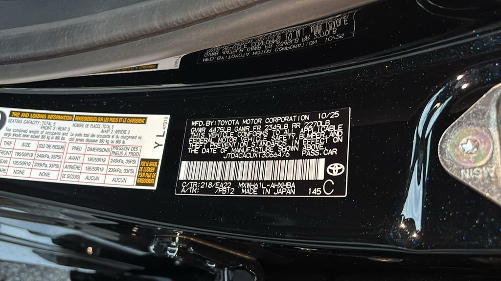 New 2026 Toyota Prius Plug-In Hybrid w/ Limited Premium Package FWD image 39