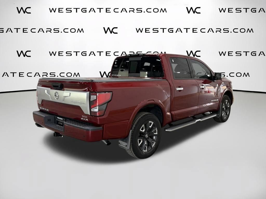 Used 2021 Nissan Titan Platinum Reserve w/ Off Road Protection Package AWD/4WD image 45