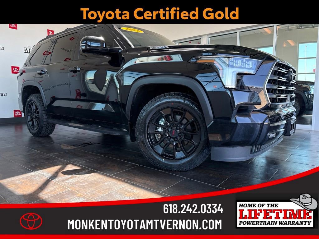 Certified 2025 Toyota Sequoia Limited w/ TRD Off-Road Package