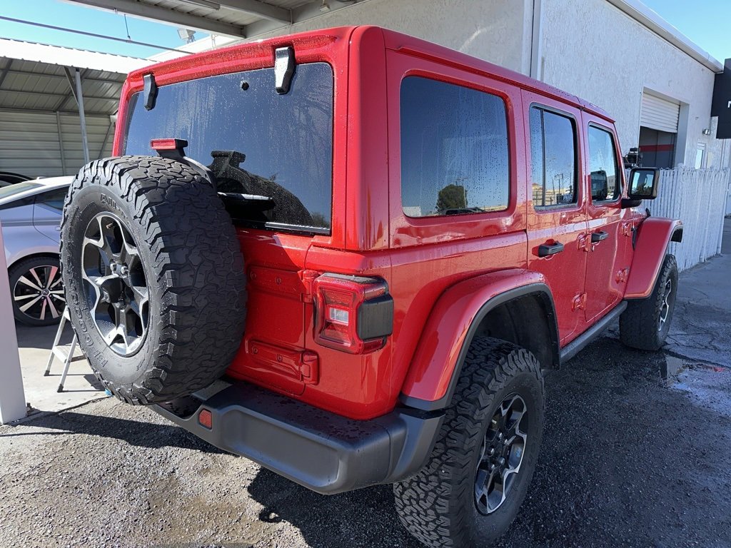 Used 2021 Jeep Wrangler Unlimited Rubicon 4xe image 4