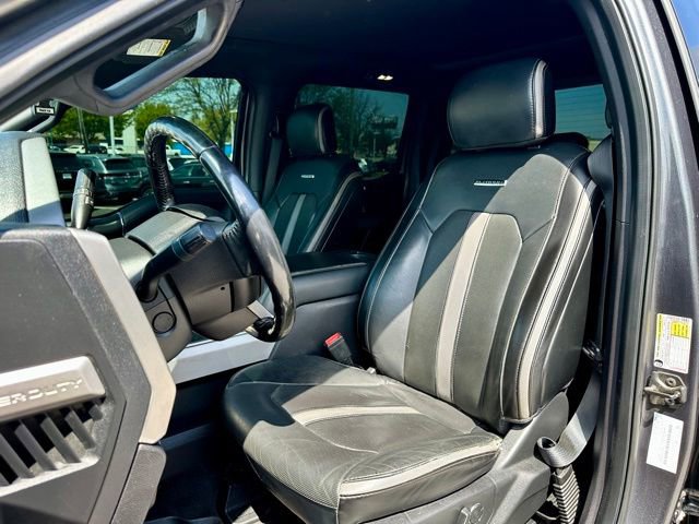 Used 2018 Ford F350 Platinum w/ Platinum Ultimate Package AWD/4WD image 16