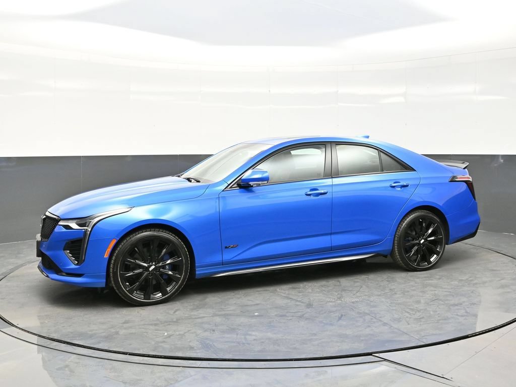 New 2025 Cadillac CT4 V w/ LPO, ONYX Package AWD/4WD image 3