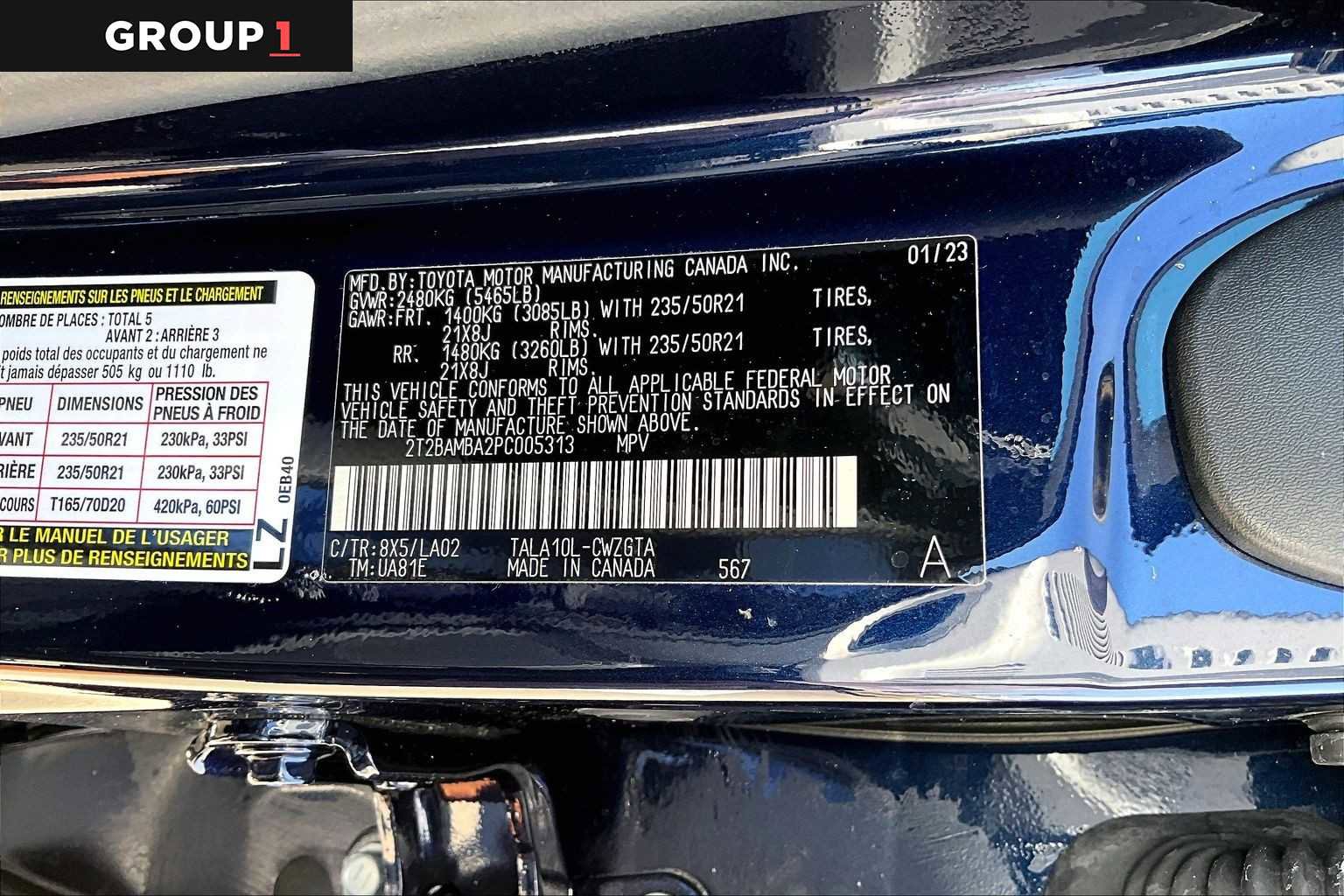 Certified 2023 Lexus RX 350 Luxury w/ Cold Area Package image 34