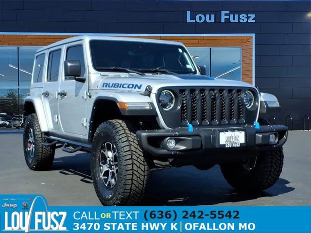 Used 2023 Jeep Wrangler Unlimited Rubicon 4xe w/ Steel Bumper Group image 1