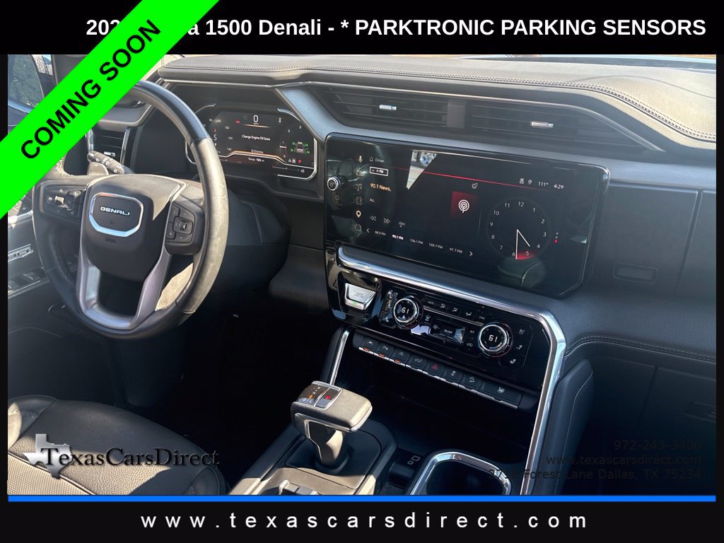 Used 2023 GMC Sierra 1500 Denali w/ Denali Reserve Package AWD/4WD image 8