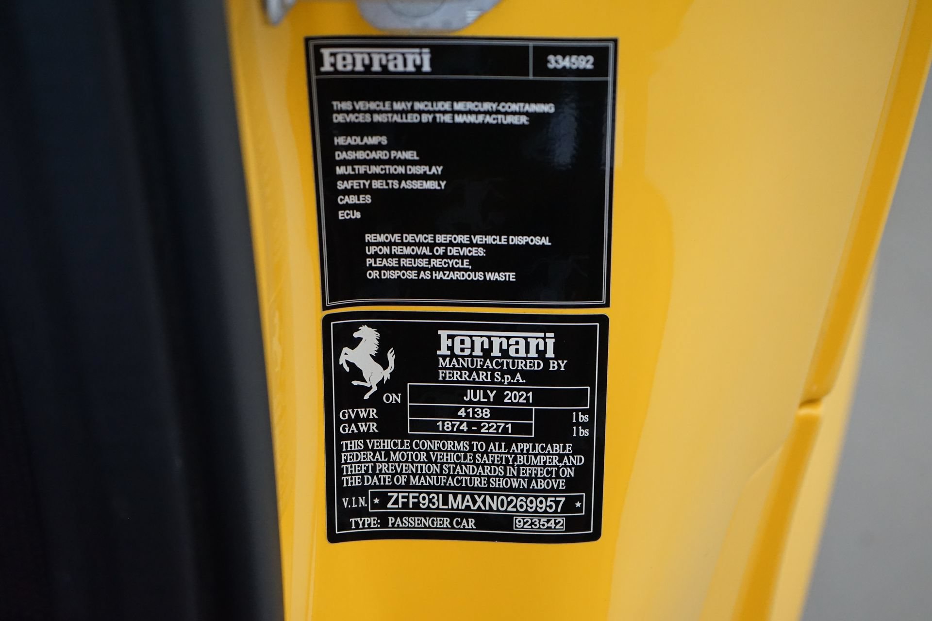 Used 2022 Ferrari F8 Tributo RWD image 36