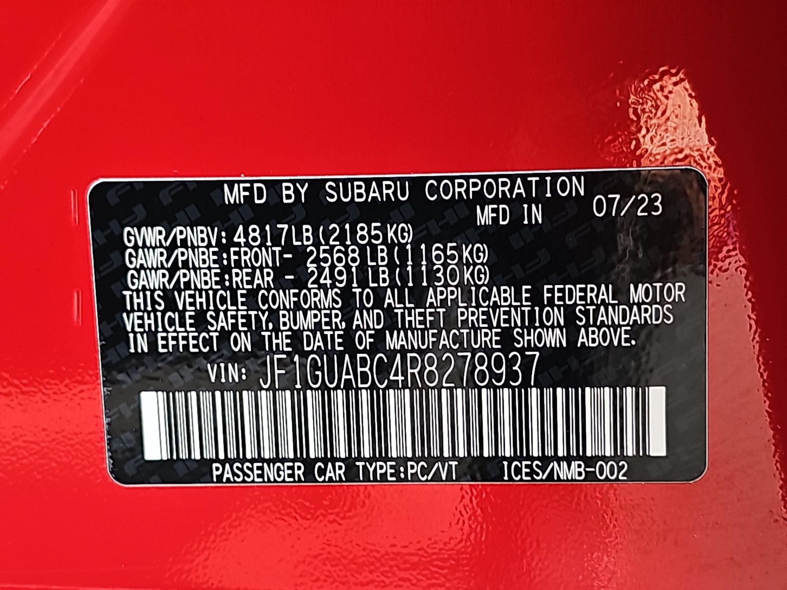 Certified 2024 Subaru Impreza 2.0i AWD/4WD image 38