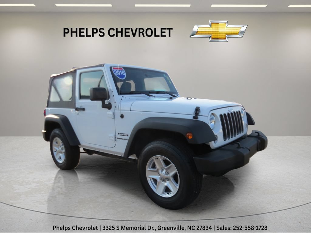 Used 2016 Jeep Wrangler Sport w/ Connectivity Group