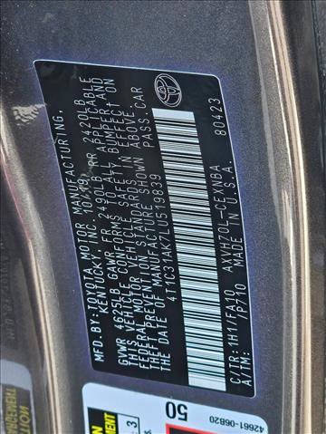 Used 2020 Toyota Camry LE FWD image 22