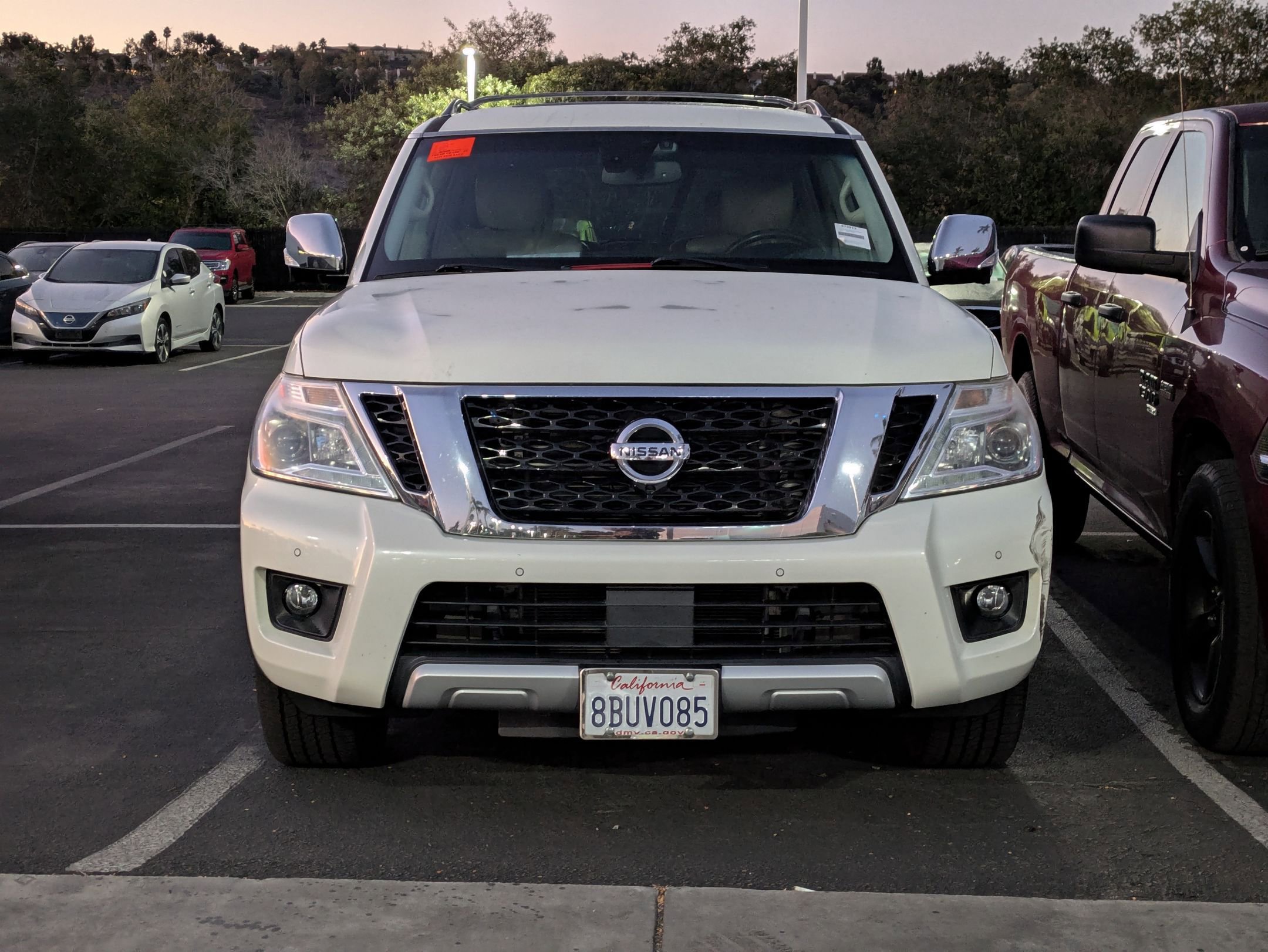 Used 2017 Nissan Armada Platinum w/ Captain Seat Package