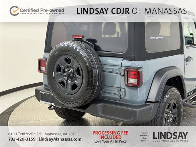 Certified 2024 Jeep Wrangler Sport AWD/4WD image 10