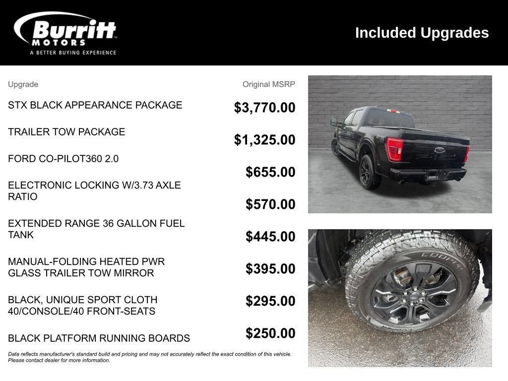 Used 2023 Ford F150 XL w/ STX Black Appearance Package AWD/4WD image 6