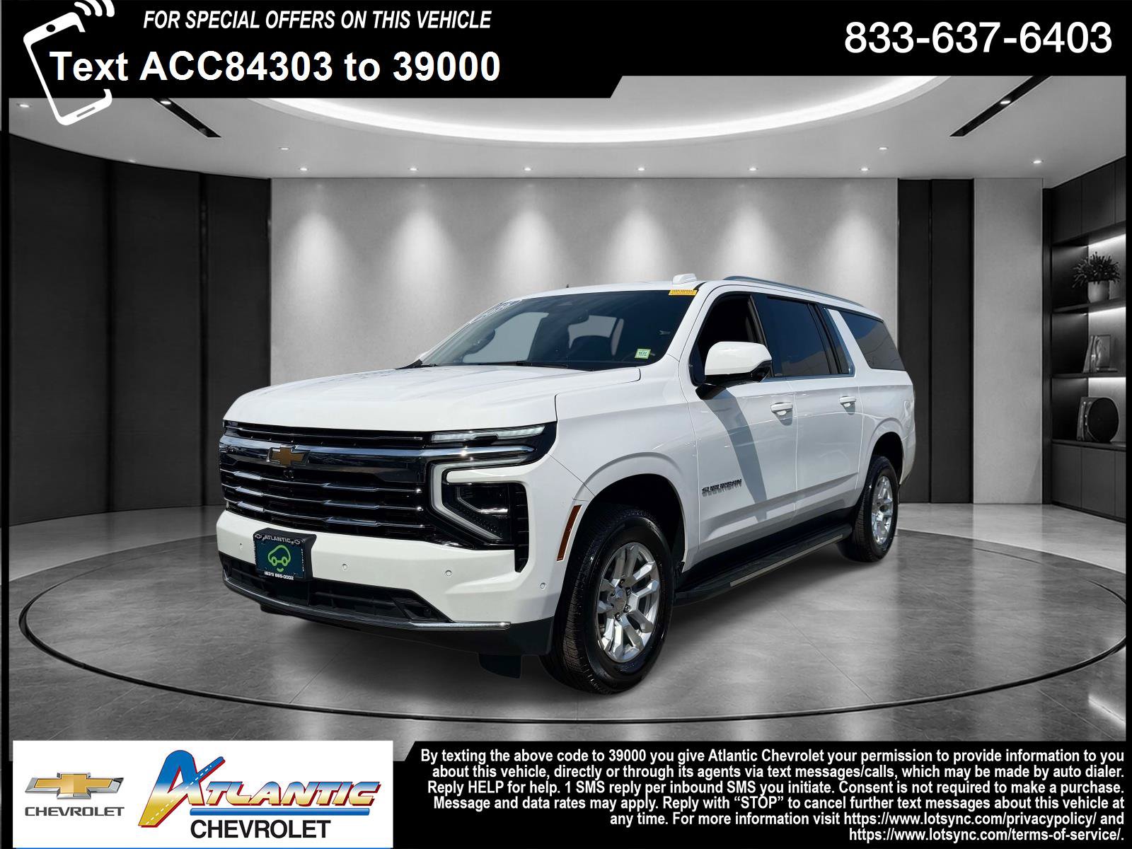 Certified 2026 Chevrolet Suburban LT w/ Comfort Package AWD/4WD image 1