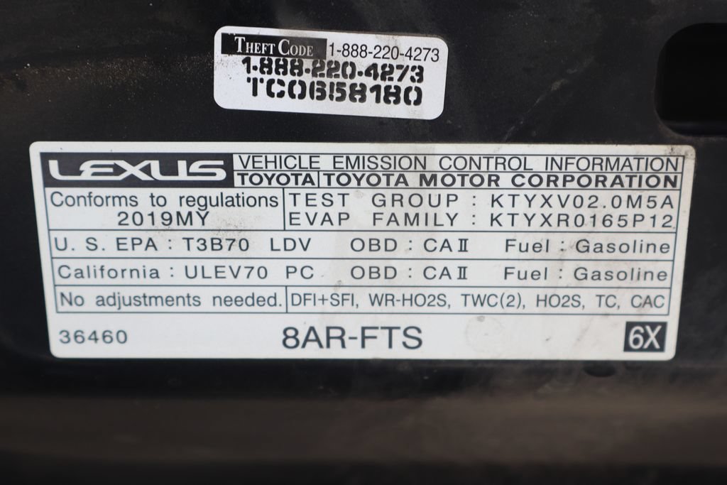 Used 2019 Lexus IS 300 F Sport w/ F Sport Package RWD image 14