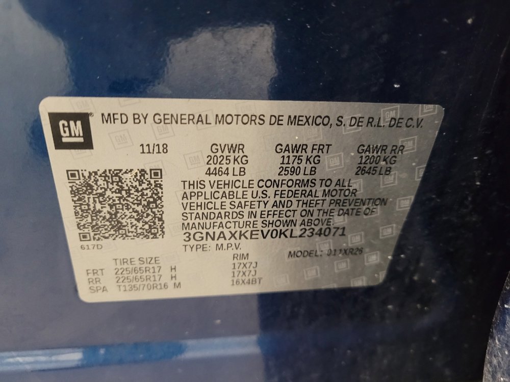 Used 2019 Chevrolet Equinox LT image 33