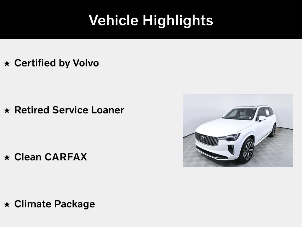 Certified 2025 Volvo XC90 B6 Core w/ Climate Package image 5