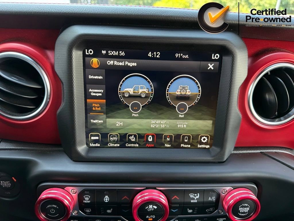 Certified 2023 Jeep Wrangler Rubicon w/ Steel Bumper Group AWD/4WD image 85