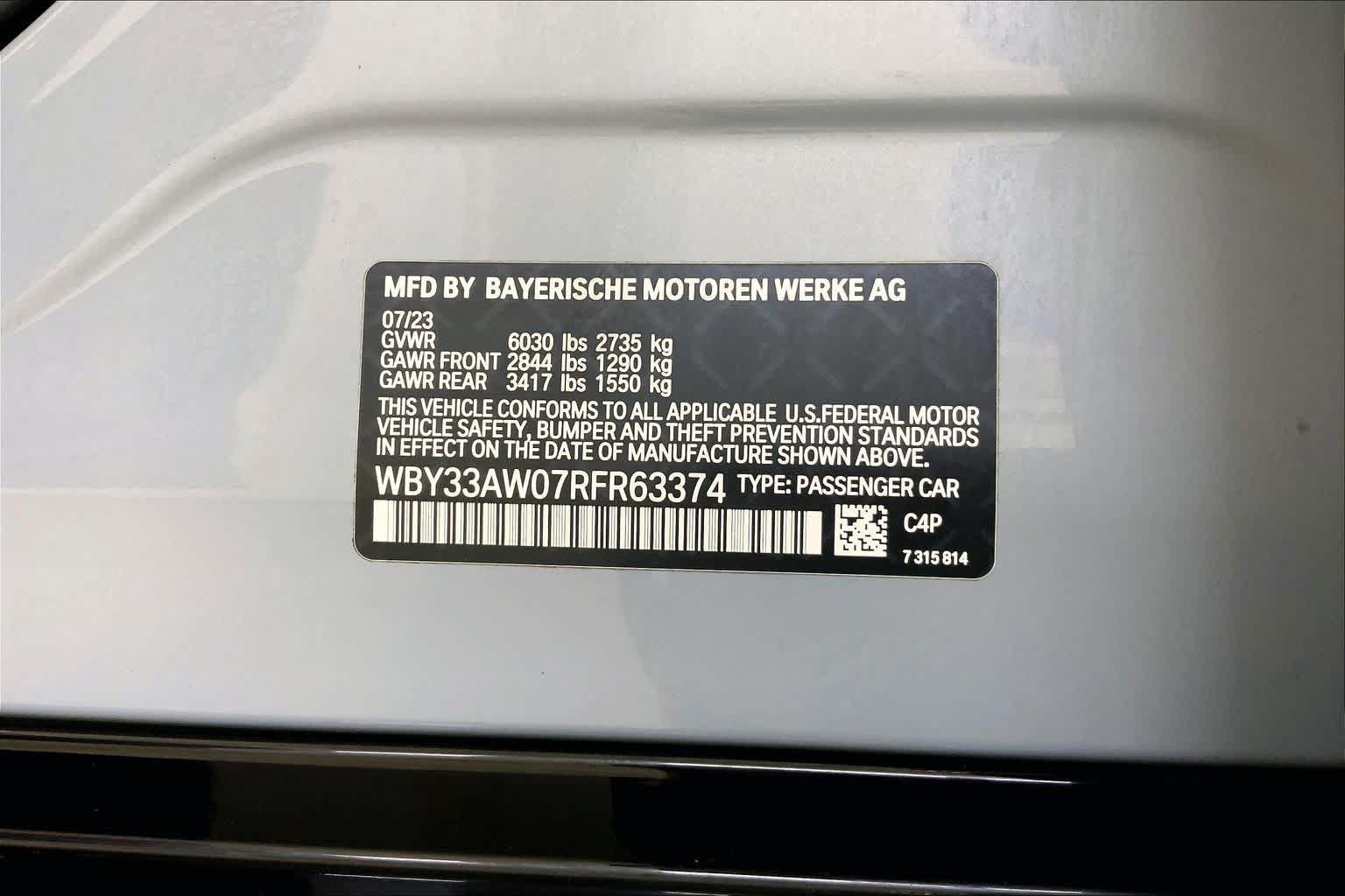 Certified 2024 BMW i4 M50 AWD/4WD image 36